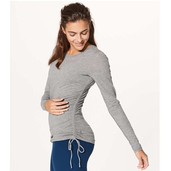 Lululemon Cinch It Long Sleeve Tee - Picture 1 of 5